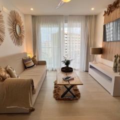 7º Cielo 1ª linea de playa. Puerto Marina. Wifi