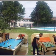 Grande maison au calme, piscine, parc arboré