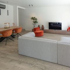 Modern 1 slaapkamer-appartement op 20 m van strand