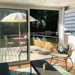 Bateau appartement sur l'Erdre au coeur de Nantes