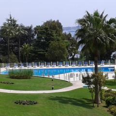 Super Cannes Mirandole vue mer, piscine, parc tennis parking privé