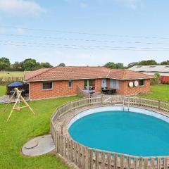 Awesome Home In Lgumkloster With 3 Bedrooms, Private Swimming Pool And Outdoor Swimming Pool