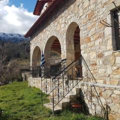 Stone Mountainhouse near Kalavryta, North Peloponnese, Greece