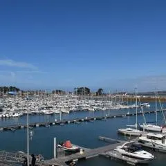 Bel appart 6 pers, WIFI, vue mer et port, Perros-Guirec - FR-1-368-326