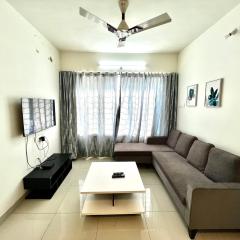 2BHK luxurious beautiful flat near IIM AIIMS