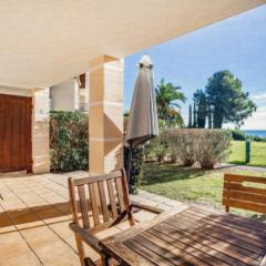 Garden level for 5 people with sea view