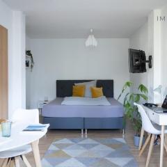 Appartement mit Netflix, Boxspringbett & Terrasse WE 17