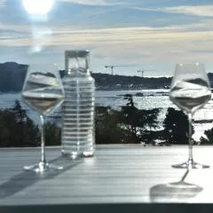 Studio avec vue mer et terrasse