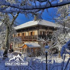 Appartement dans chalet 5 chambres 130 m2 centre village