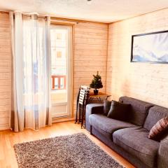 2 room apartment 200m from the slopes In the heart of the ski resort