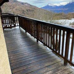 Appartement de 2 chambres avec balcon amenage a Les Orres a 2 km des pistes