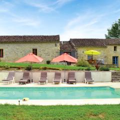 Awesome Home In Bon Encontre With Wifi, Private Swimming Pool And Outdoor Swimming Pool