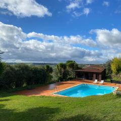 Poolside Wooden House