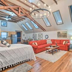 Pet-Friendly Loft Vacation Rental with Fire Pit!