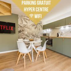 Le Green Duplex - Clim - Parking - Netflix - Melina & Alfred