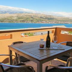 Apartment in Pag with sea view, terrace, air conditioning, WiFi (4891-2)