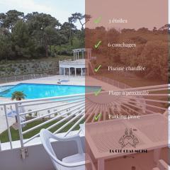 Superbe appartement avec piscine chauffée et parking privé - La Clé Chaumoise