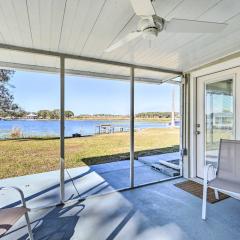 Summerfield Lakefront Vacation Home with Patio!