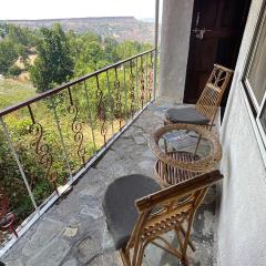 Tabletop Villa Balcony - valley view with massive hall