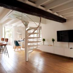 Duplex de charme avec terrasse aux portes de Paris