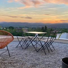 L'Orée Cévenole, gîte avec SPA et vue panoramique sur les Cévennes