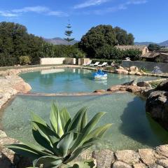 Maison L'Oranger avec piscine - Domaine E Case di Cuttoli