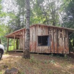 Cabaña a orilla del rio futa