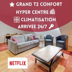 Appartement Confort, Hyper Centre à Tours, Climatisation