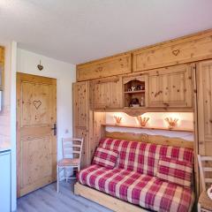 Studio cabine 4 pers, ski aux pieds, Les Menuires - FR-1-178-346