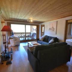 Appartement de standing calme, proche des pistes, avec balcon, terrasse, et garage privé aux Gets - FR-1-623-85