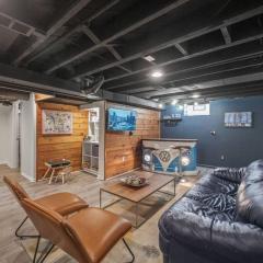 Modern Home With A Finished Entertainment Basement