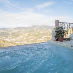 4 bedrooms villa with private pool jacuzzi and furnished garden at Algarinejo