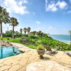 4 Mi to Lake Amistad Access Luxury Hilltop Escape