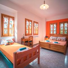 Orange House for big families in Damouchari - Delicious Houses