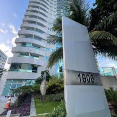 2703 Flat Beira Mar Av Boa Viagem com Cozinha