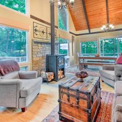 Conway Area Chalet with Mountain Views and Fire Pit!