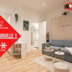 Le Sweet Forville 1 - Palais des Festivals - Marché provençal - Plage - Au calme - Clim