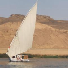Nile Sunrise Felucca Sailing boat safari