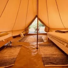 CAMPING LE BEL AIR tente insolite Sibley's 4 personnes-LE ROMARIN