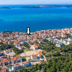 Apartments Brodarica Beach With Balcony Seaview