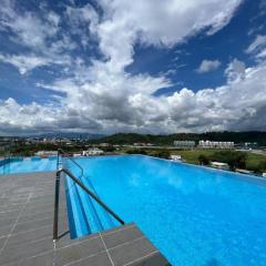 Nilam Residence ARU SUITES Sea View 2BR INFINITY POOL