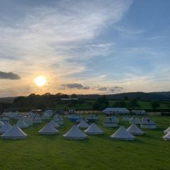 Fred's Yurts at Hay Festival