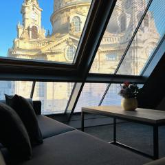 Familienapartment mit Panoramablick zur Frauenkirche