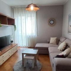 Renovated apartment, center and hospital