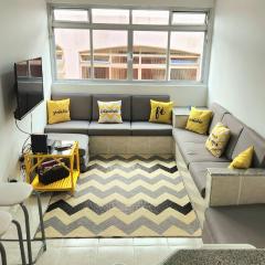 Apto Guarujá 1 Dorm com Garagem Coberta 280m da Praia