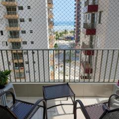 Apto Guilhermina pé na areia