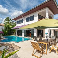 Villa Amaya, 2 Story Tropical Oasis with Green Hills View & Pool, Kamala Beach