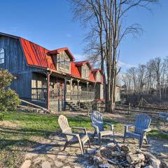 Strawberry Plains Cabin Private Pond and Game Room!