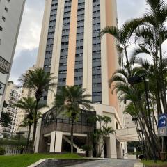 Flat particular Hotel Ninety Excelente localização Jd Paulista Ibirapuera com vaga
