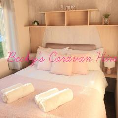 Becky's Caravan at Marton Mere